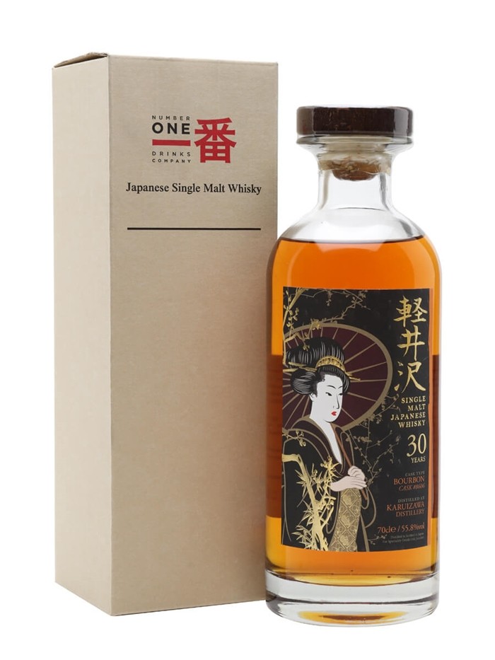 輕井澤 30年 單一麥芽日本威士忌 藝妓/能劇系列